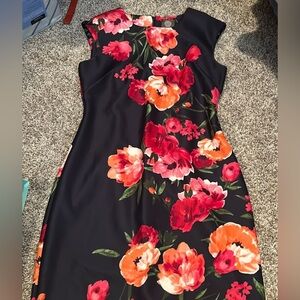 Vince Camuto Floral Dress LIKE NEW